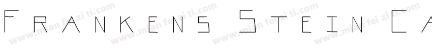 Frankens Stein Capital字体转换